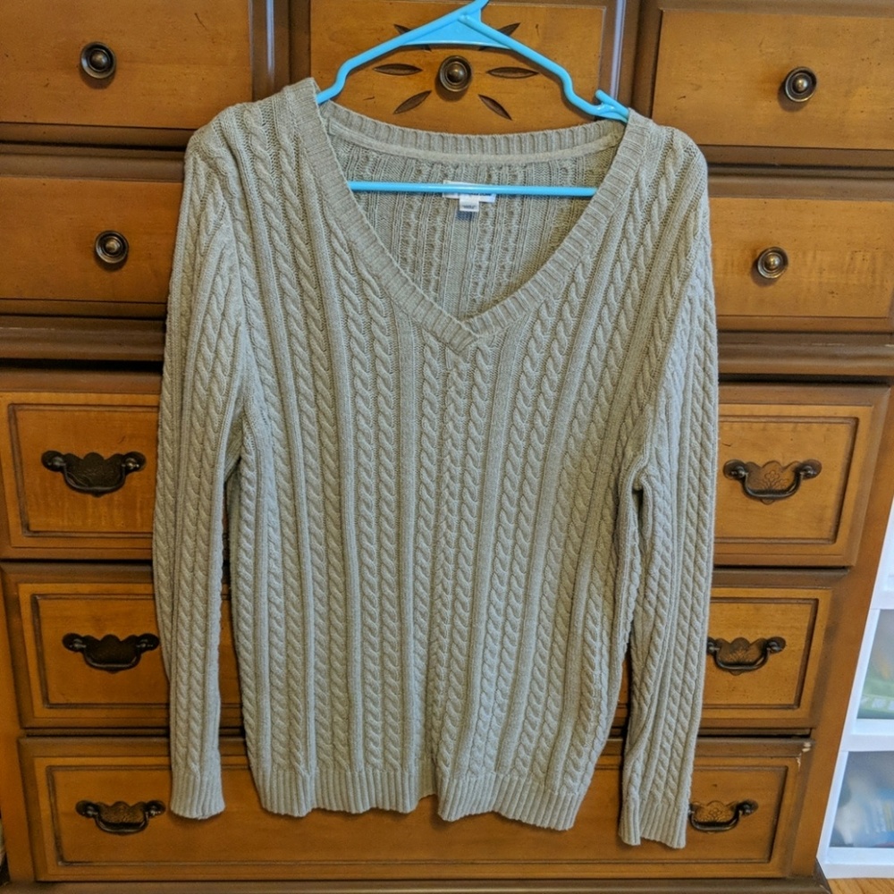 Sage green sweater